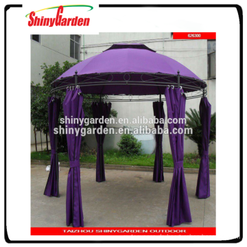 Garten-Gazebo-Zeltmetall-Gazebo des 3.5m Stahldeluxux im Freien mit Seitenwand